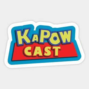 KAPOWCAST IS COMING!! Sticker